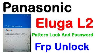 Panasonic Eluga L2 frp Unlock