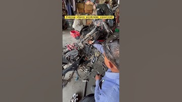 Pulser 220F timing chain replacement #short #trending #shortvideo #shortsfeed #automobile #bike