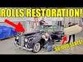 What A 200-Hour Restoration Of An Old Abandoned Rolls-Royce Looks Like! INSANE Transformation!