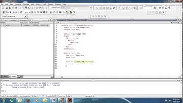 How to use procedural statement in behavioral modelling