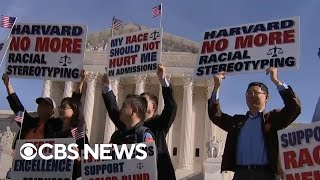 Supreme Court hears arguments in two cases challenging affirmative action