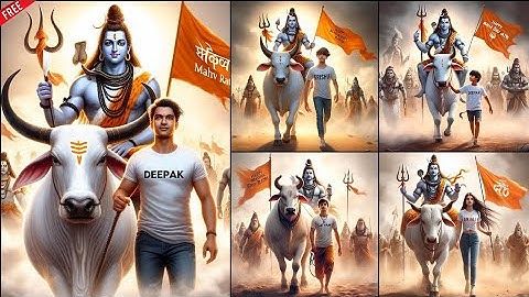 How To Create Instagram Viral 3D Ai Mahashivratri Name Images  Mahashivratri |Bing image creator New