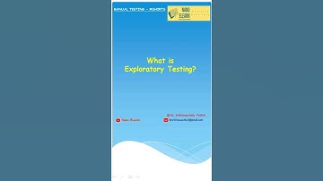 #9 Manual Testing - What is Exploratory testing? #Shorts