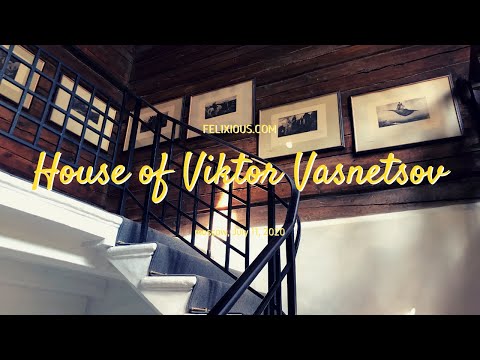 Video: Muzium Rumah Vasnetsov di Moscow