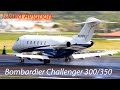 Bombardier Challenger 300/350 Compilation @ St. Kitts Airport !!!