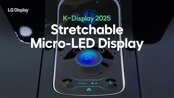 [K-Display 2025] Stretchable Micro-LED Display