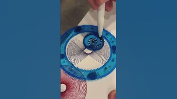 Relaxing Spirograph Drawing for Your Daily Calm