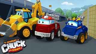 Download Lagu Learn with Chuck \u0026 Friends | The Pothole | Cartoon for Kids MP3 Download Lagu Learn with Chuck \u0026 Friends | The Pothole | Cartoon for Kids MP3