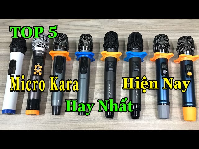 TOP 5 micro không dây Gia Đình Hay Nhất Hiện Nay/ micro karaoke không dây/Ken Audio Shop