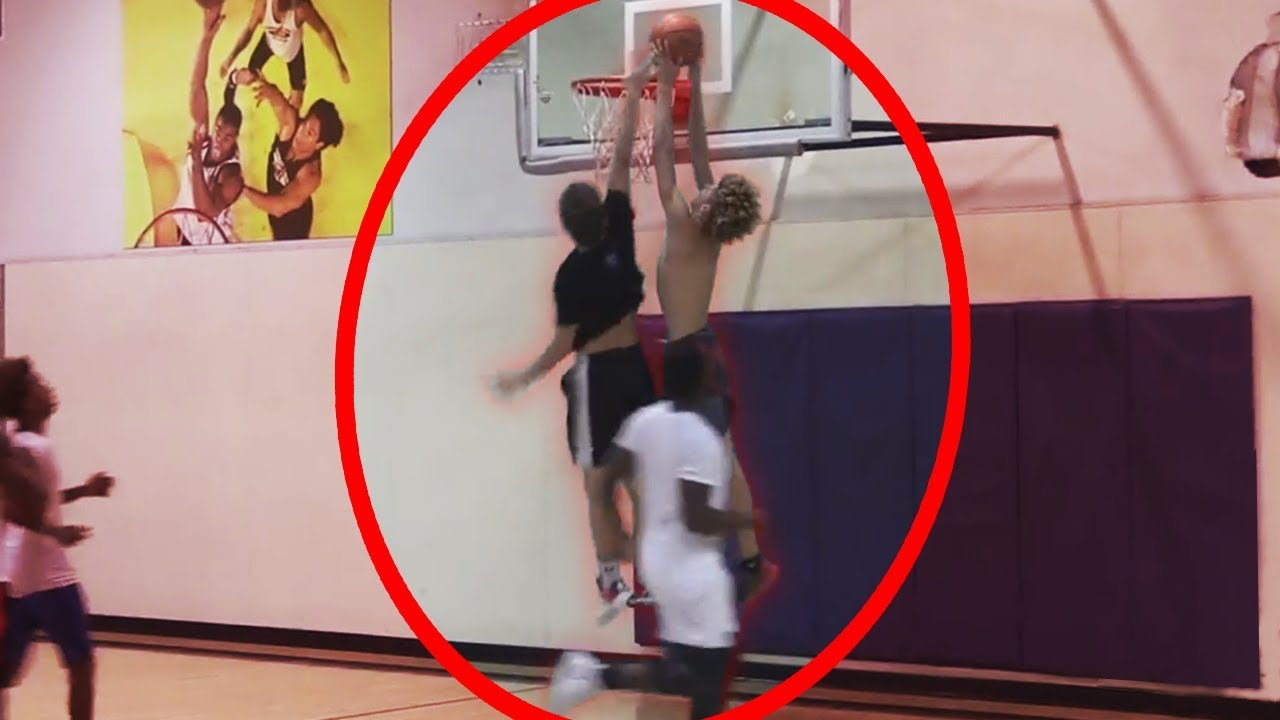 lamelo ball poster dunk