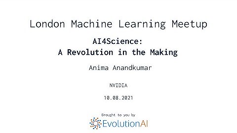 Anima Anandkumar | AI4Science: A Revolution in the Making