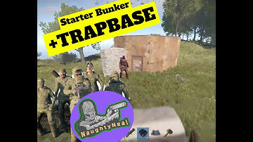 Rust |THE TRAP STARTER | Easy Wipe Day SOLO Build.