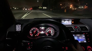 2018 Subaru WRX small cruise+ LAUNCH control