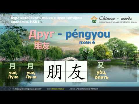 3 урок. (начальный уровень 入门上) Предложение с прямым дополнением.