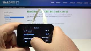 Enable XIAOMI Mi Dash Cam 1S Hotspot - Add Xiaomi Camcorder to the Mi Home app - XIAOMI Mi Dash Cam screenshot 2