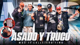 ASADO, TRUCO Y CHARLA CON CALLEJERO FINO - VLOG MDS 🇦🇷