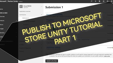 Unity How To Publish Game/App to Microsoft Windows Store UWP Project Visual Studio (Part 1)