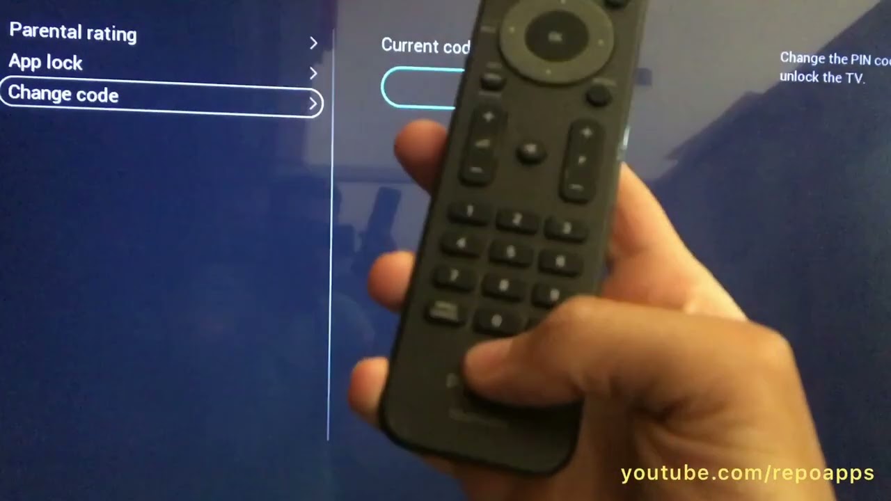 How Do I Find The 4 Digit Code For My Philips Smart TV?This Video is For  You - YouTube