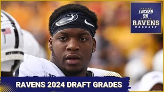 Grading Baltimore Ravens' full 2024 draft, each pick of team's rookie class