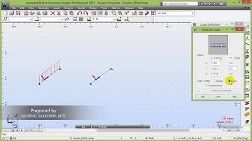 Structural Analysis - example10 Autodesk Robot 2013