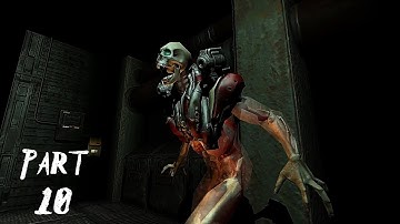 Doom Slayers Collection - Doom 3 Walkthrough Part 10 - Blazin through! (PS4)