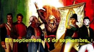 15 de Septiembre. La Independencia de México.