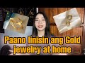 PAANO LINISIN ANG GOLD JEWELRY at HOMe using vinegar and dishwashing Liquid  | JEWELRY DIY CLEANING