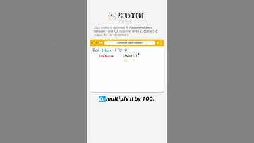 Generating random numbers