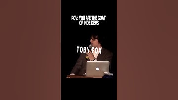 Toby Fox: The best indie dev #Edit #undertale #deltarune #foryou #viral #sansmeme