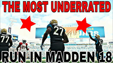 UNSTOPPABLE RUNNING SCHEME WITH GLITCHY 1 PLAY TD PASS!!! | MADDEN 18 TIPS AND TRICKS!!!