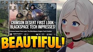 Crimson Desert First Look: The BlackSpace Engine Tech Preview | Elly Reacts To Digital Foundry