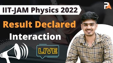 IIT-JAM 2022 Result Declared Live Interactive session | Nitin | PrepKit