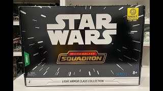 Star Wars Micro Galaxy Squadron Vault Exclusive Light Armor Class Collection Review