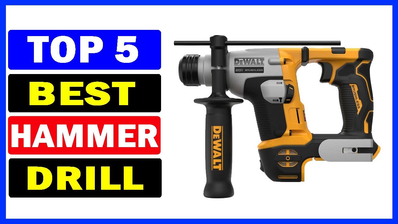 Top 5 Best Electric Hammer Drill Of 2024 - YouTube