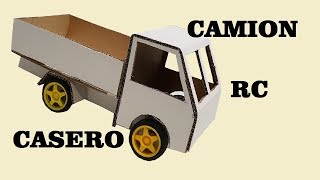 Como Hacer una Camioneta de Carga a Control Remoto de Cartón