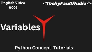 Python Programming Language(English) #006  |Python Variables| From Zero to Hero| 2025