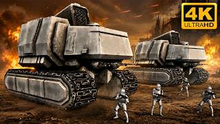 CLONES VS DROID ARMY! Republic Clone Troopers vs Separatist Forces - Men of War: Star Wars Mod (4K)