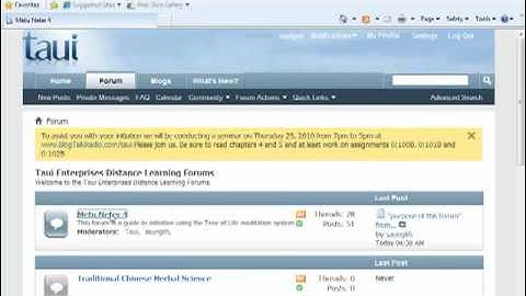 How to Search the Forum