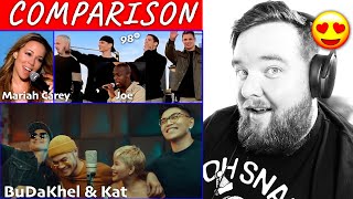 COMPARISON | "Thank God I Found You" - BuDaKhel & Kat...MARIAH Carey | Jerod M Reaction