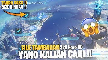 Data Tambahan Open Event Urgen Rally Patch Edith | Mlbb Lite | Ml Lite | Cara Atasi Lag Di ML