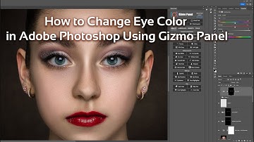 How To Change Eye Color In Adobe Photoshop - Easy Tutorial