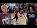 I Hooped Against UCLA & USC's Starting 5! D1 5v5 Basketball In LA!