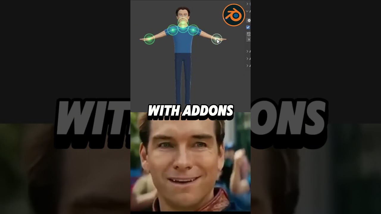 QUICKEST Way to RIG your Characters! Blender🔥