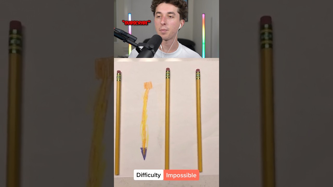 Spot The Pencil Drawing Challenge 🤯😳🤯