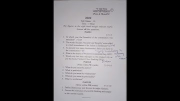 +3,2nd semester ethics and values exam questions paper- Sambalpur University