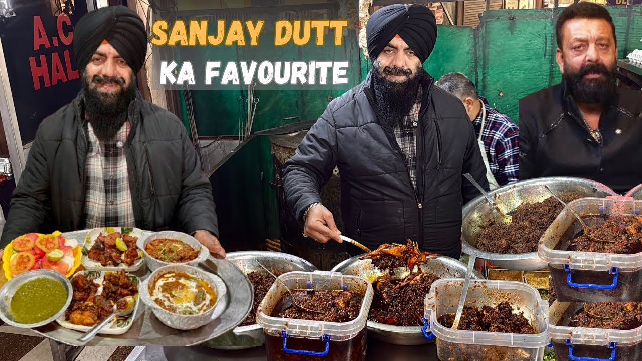 Sanjay Dutt Ka Favourite Non Veg In Panjab😍||Kala Chicken||Street Food Panjab