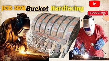 JCB 3DX Bucket Hardfacing