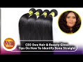 LEAKED! 😱How To Spot An ORIGINAL Bone Straight Hair Even In Pictures & Videos