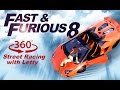 Fast and Furious 8 - #F8 360° Virtual Street Racing & Heists with Letty and VR Lamborghini VR Video