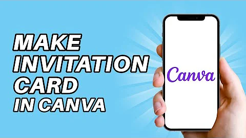 How To Make Invitation Card Using Canva ll Design Invitation Card in Canva